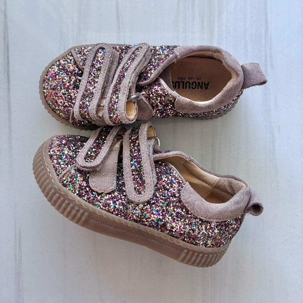 ANGULUS Glitter Kids Shoes US Size Toddler 8